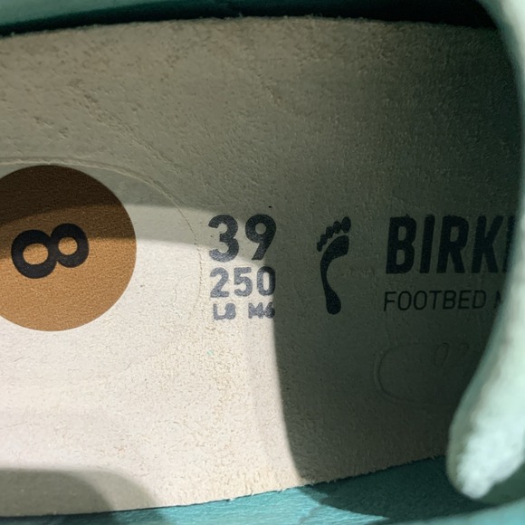 Birkenstock Bend Low Narrow fit Unisex Women Size 8 Men 6‎ Shoes Matcha New